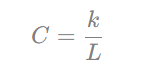 Thermal Conductance equation