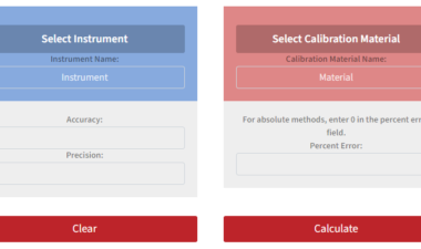 Uncertainty Calculator for Thermal Conductivity Instruments