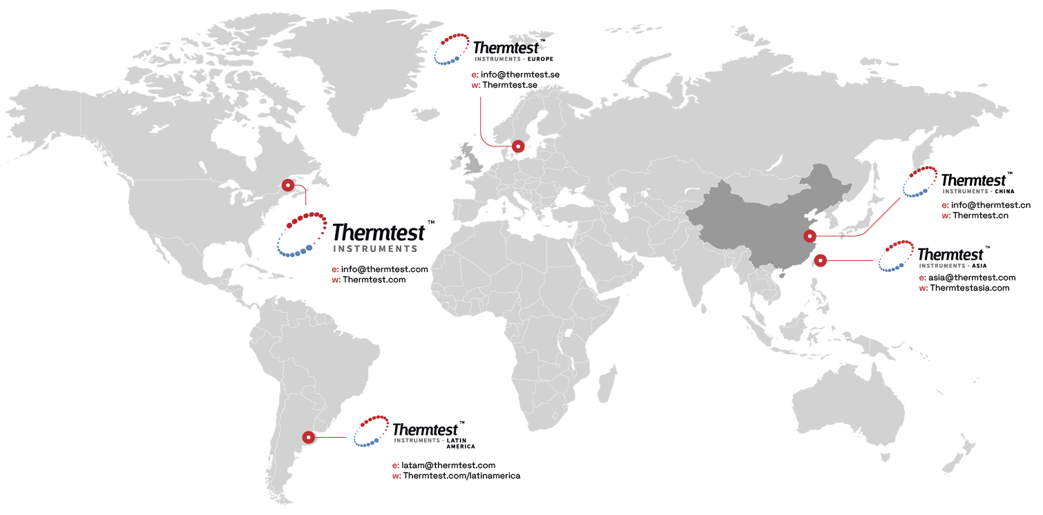 Thermtest map